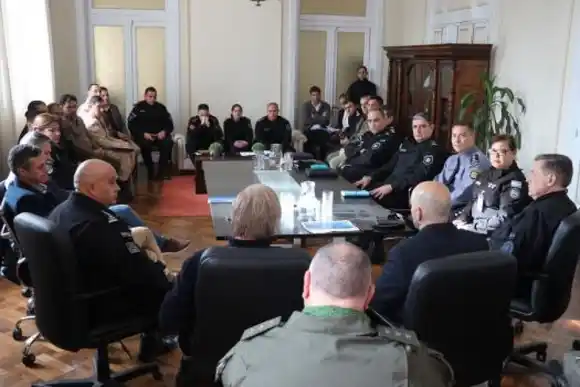 Se realizó una nueva reunión del Comando Conjunto de Seguridad