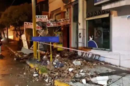 Un intenso temporal causó destrozos en ciudades del noroeste bonaerense