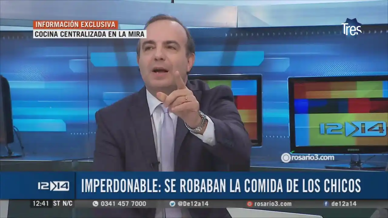 Filmaron a empleados de la Cocina Centralizada robando alimentos