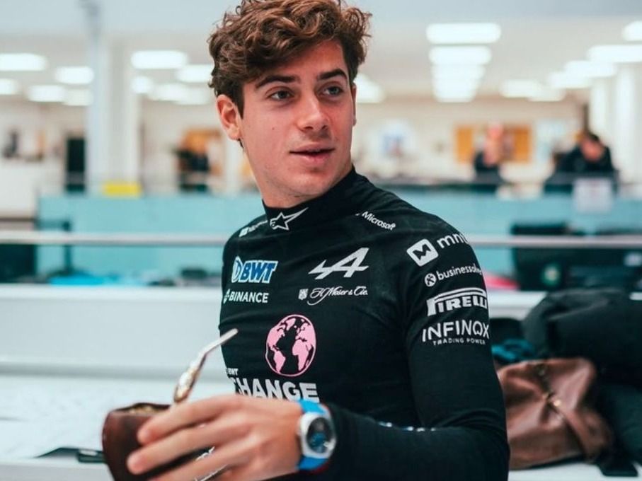 El romántico mensaje de Alpine para Colapinto por el día de los enamorados.