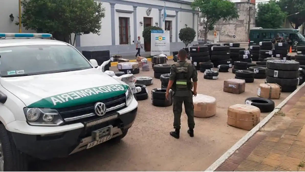 Gualeguaychú: Gendarmería frustró un contrabando de neumáticos a través de más de 200 encomiendas