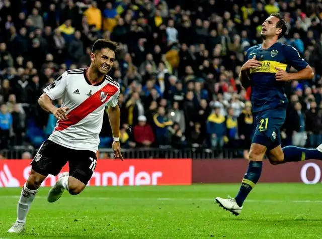 El Pity Martínez recreará el gol a Boca en los festejos del Monumental
