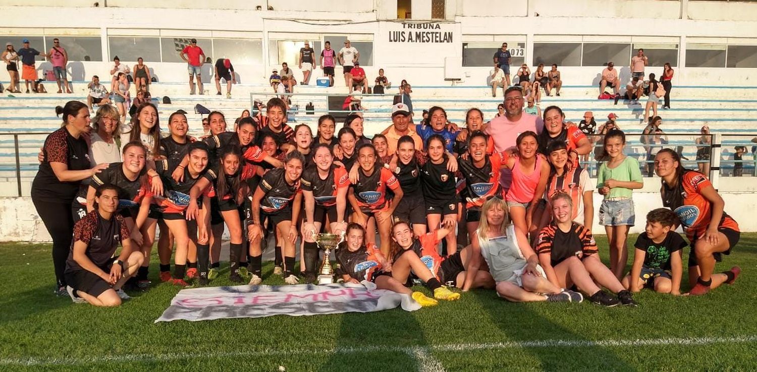 FOTO LIGA TANDILENSE DE FÚTBOL El Potrero es el campeón 2022.