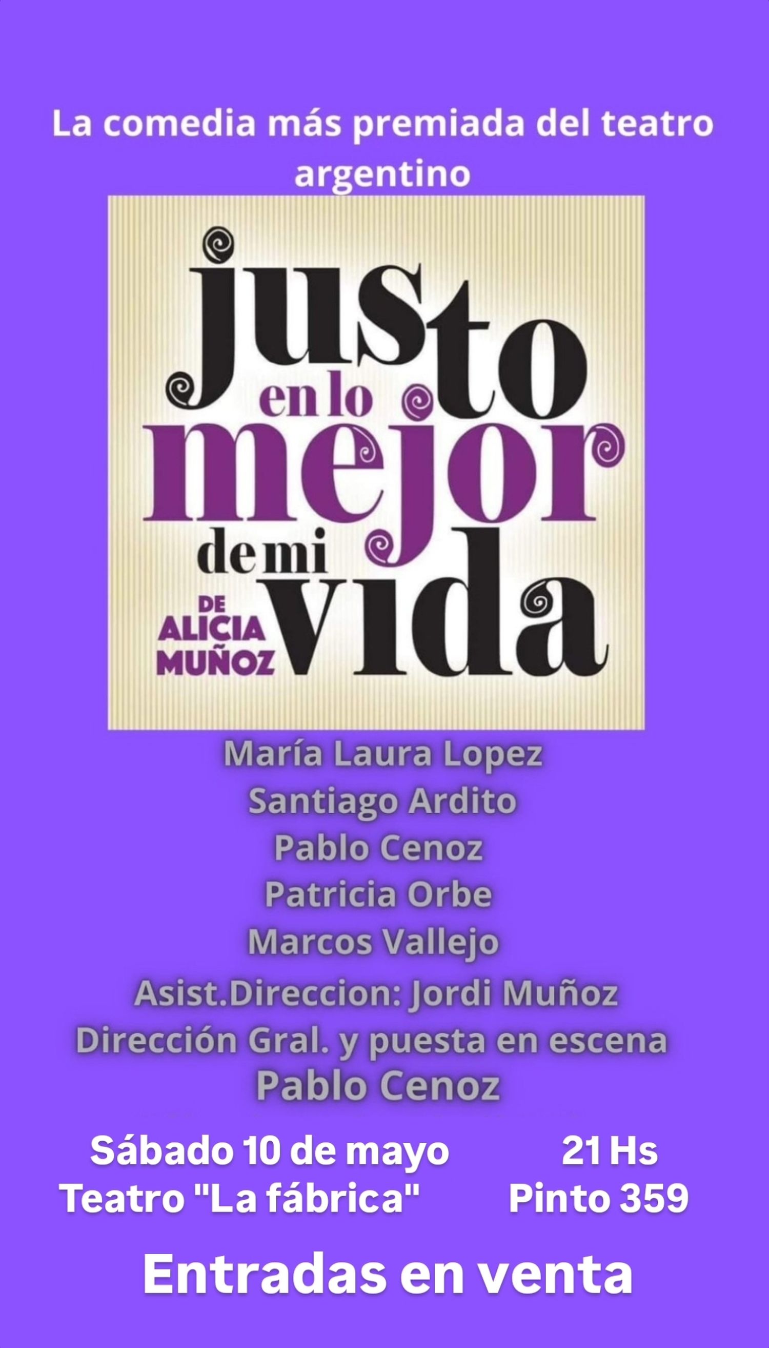 lo mejor de mi vida