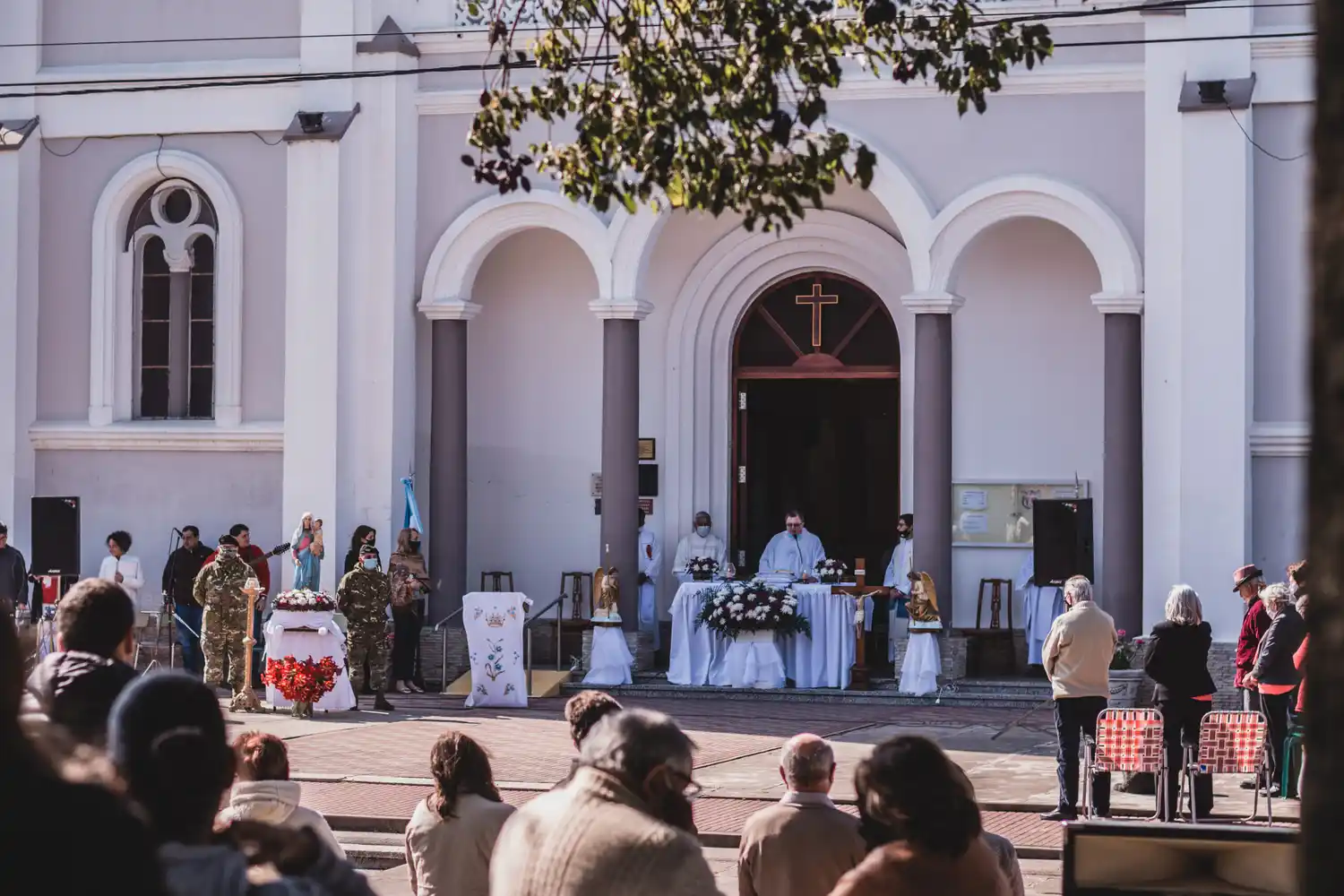 La Virgen del Rosario recorrió la ciudad