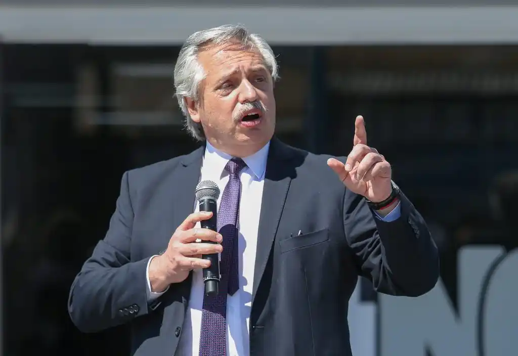 El presidente Alberto Fernández comparó los escraches con “lo más vil del fascismo”
