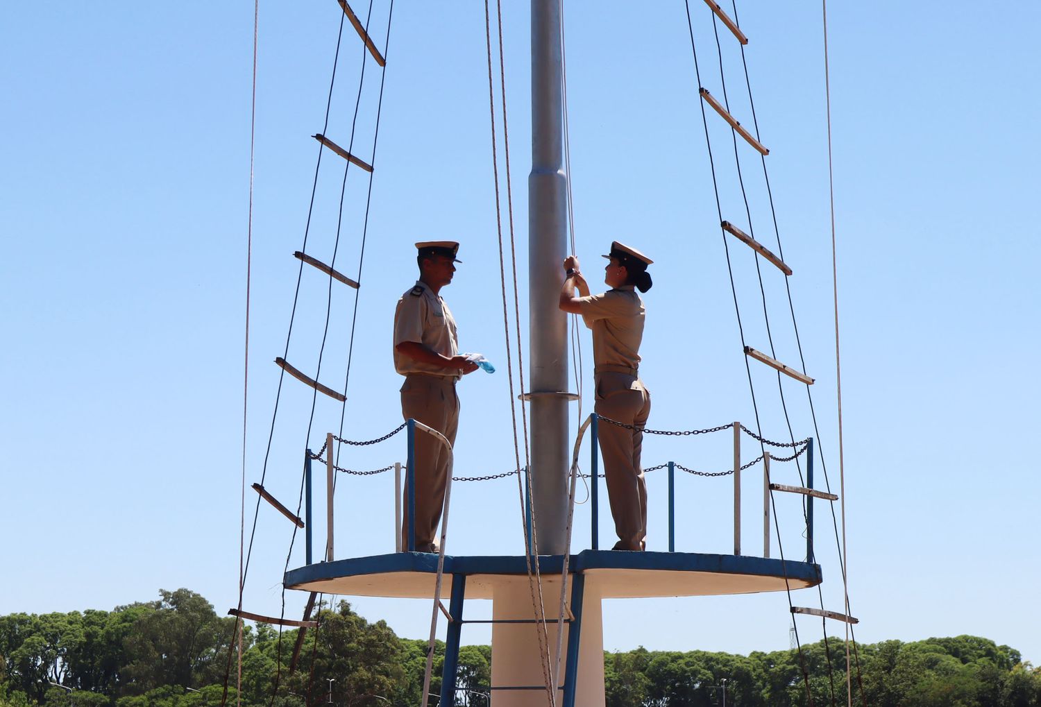 Ceremonia de cambio de autoridades en la Prefectura Naval de Concordia