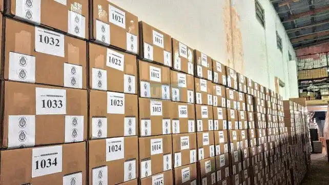 Elecciones: llegaron las urnas a Paraná