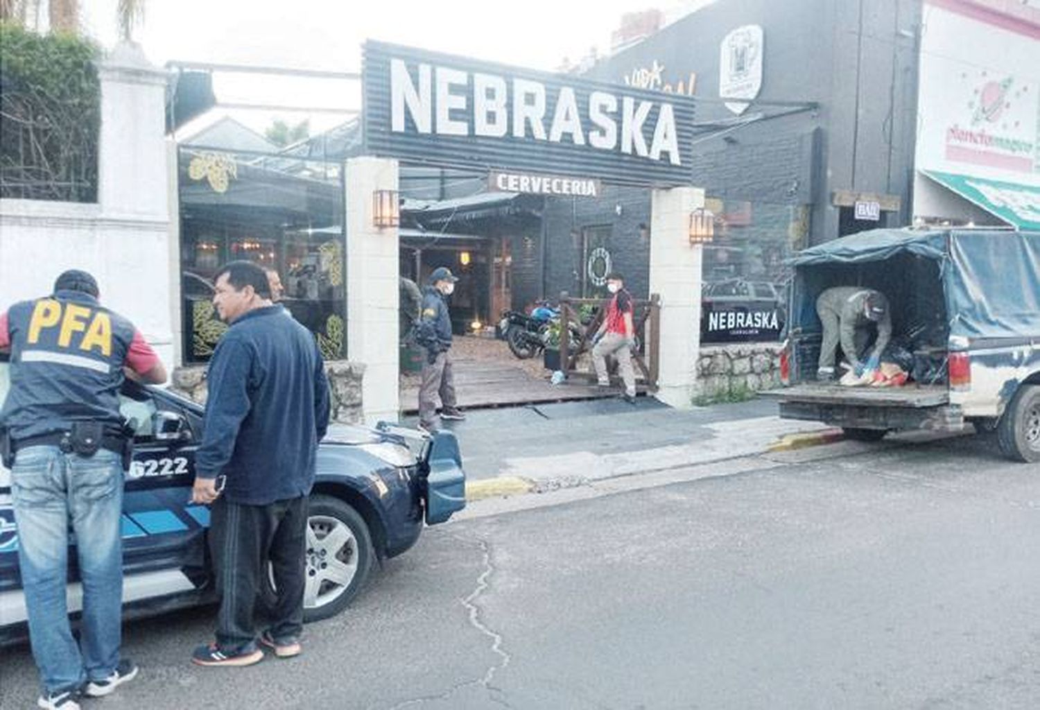 Limpiaron una cervecería de  donde emanaban fuertes olores