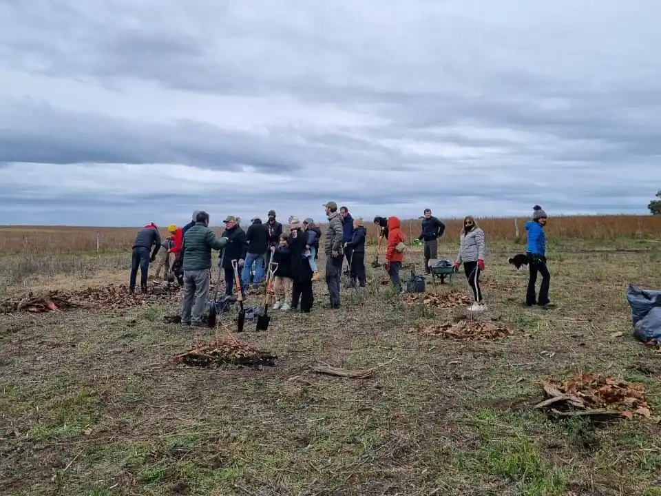 Plantación de árboles en comunidad: un impulso a la permacultura