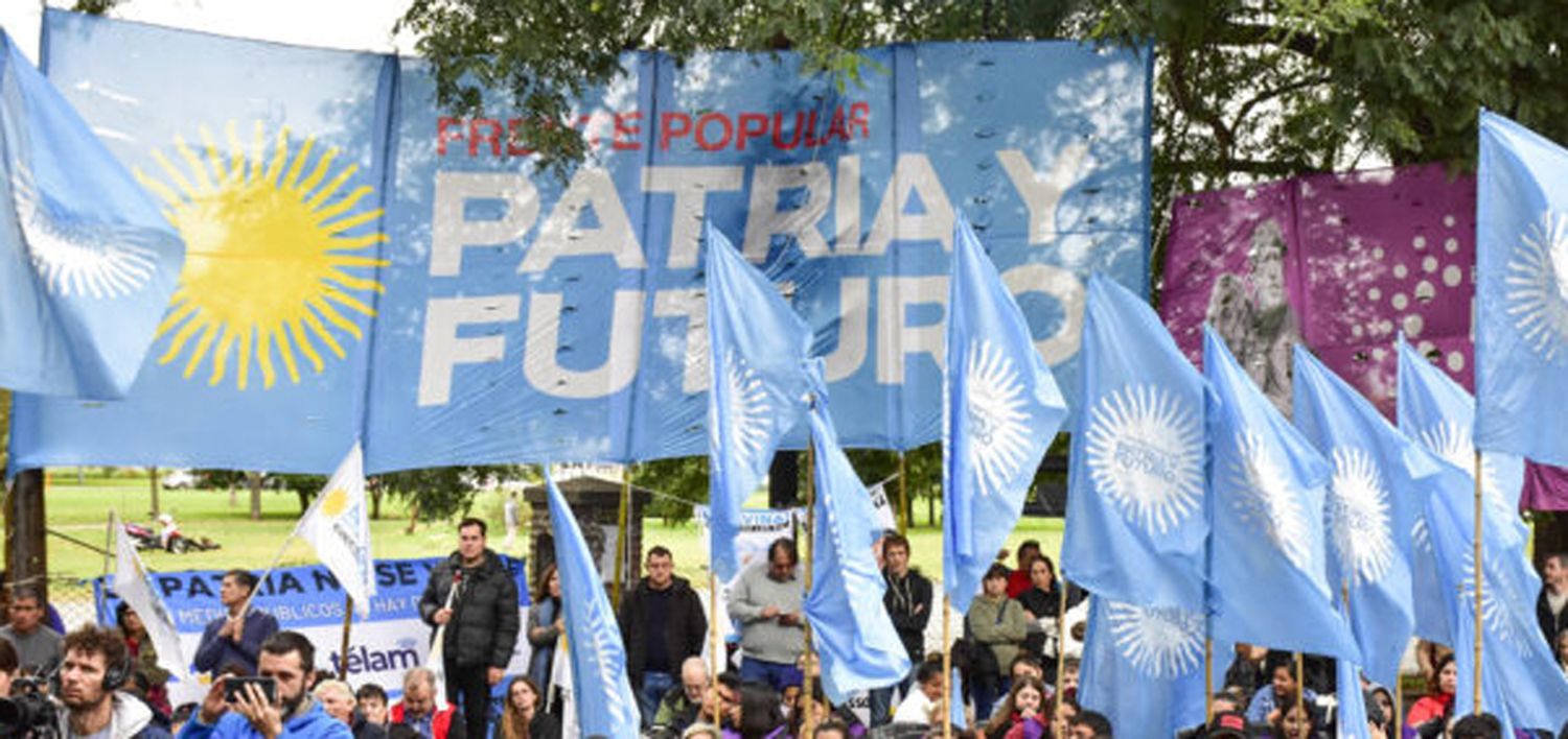 Se lanzará este sábado el Frente Popular Patria y Futuro
