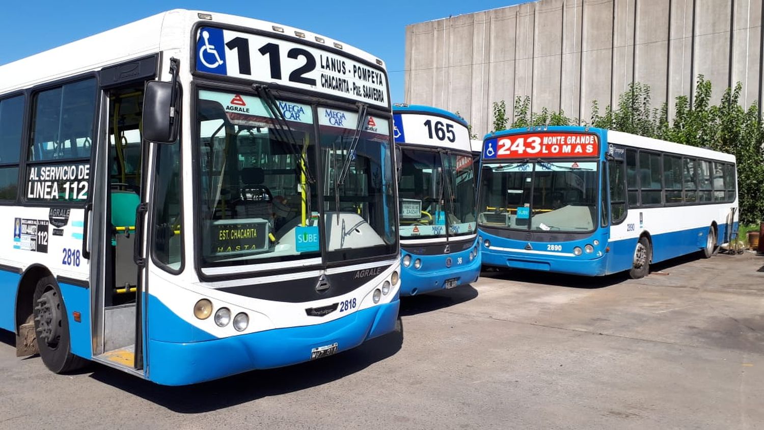 Zona Sur de GBA: Transporte busca nuevo operador para los colectivos de las líneas 112 y 165