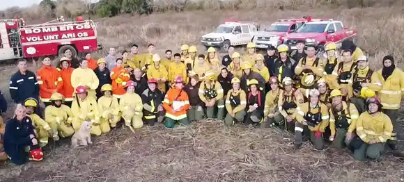 Más de 100 brigadistas se capacitaron en combate de incendios en Entre Ríos
