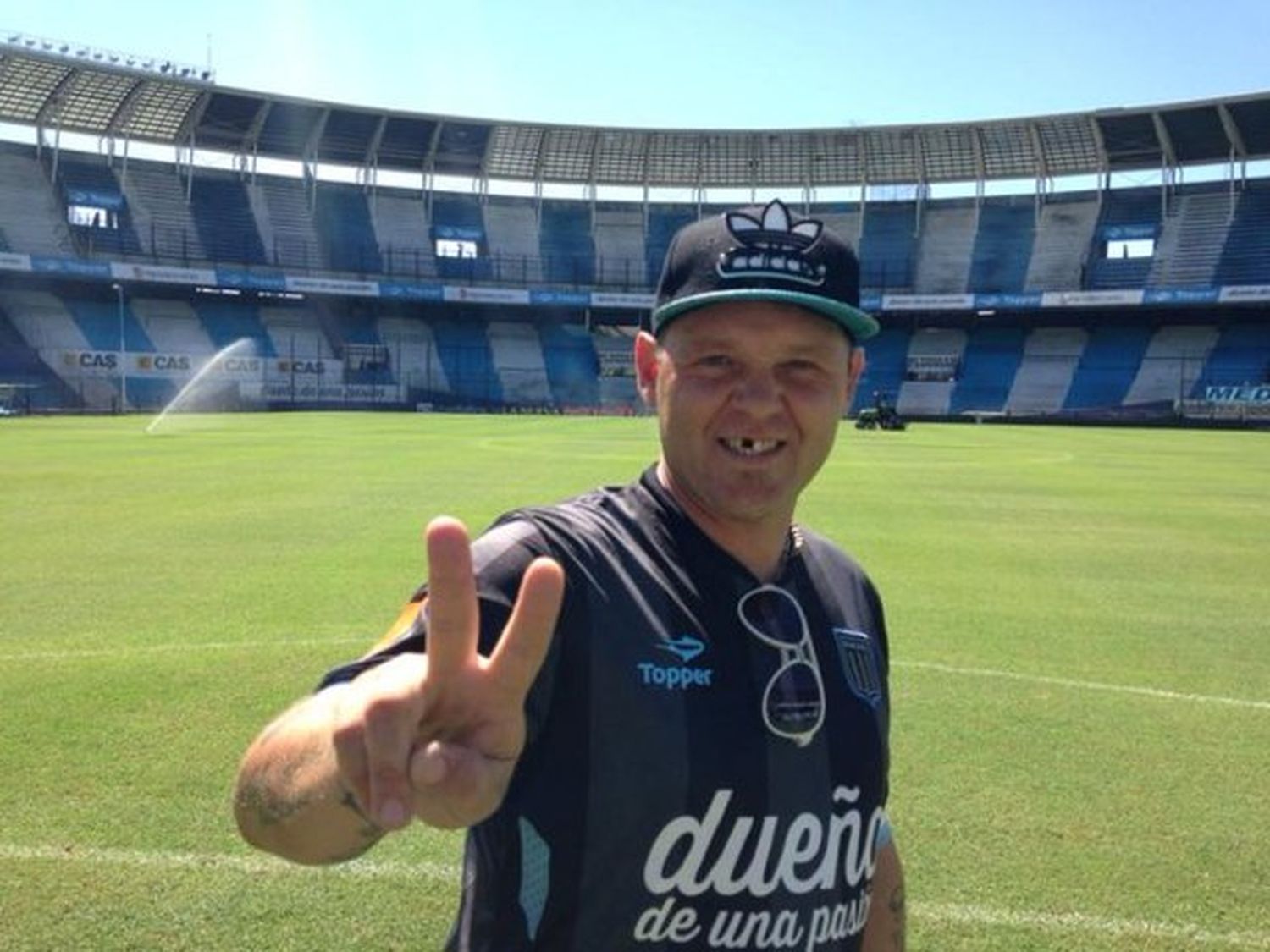 El Pepo y la Superbanda Gedienta serán Los Palmeras de Racing en la final de la Copa Sudamericana