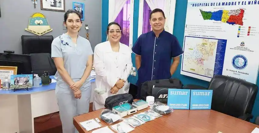 Nuevo equipo para electroencefalograma 
en el hospital de la Madre y el Niño