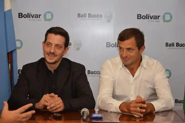 Bolívar: Bucca se reunió con el sobrino del Papa Francisco