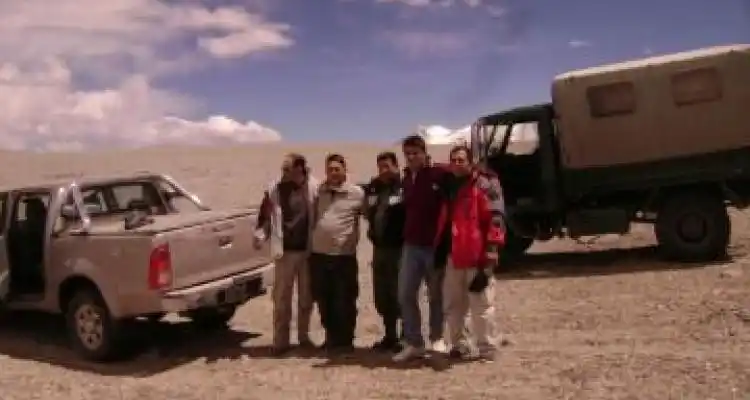 La aventura de los sampedrinos que sobrevivieron en un cráter