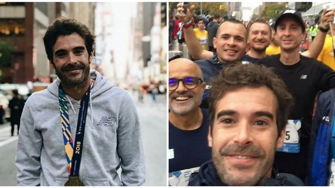 Nico Cabré, a corazón abierto luego de correr la maratón de Nueva York