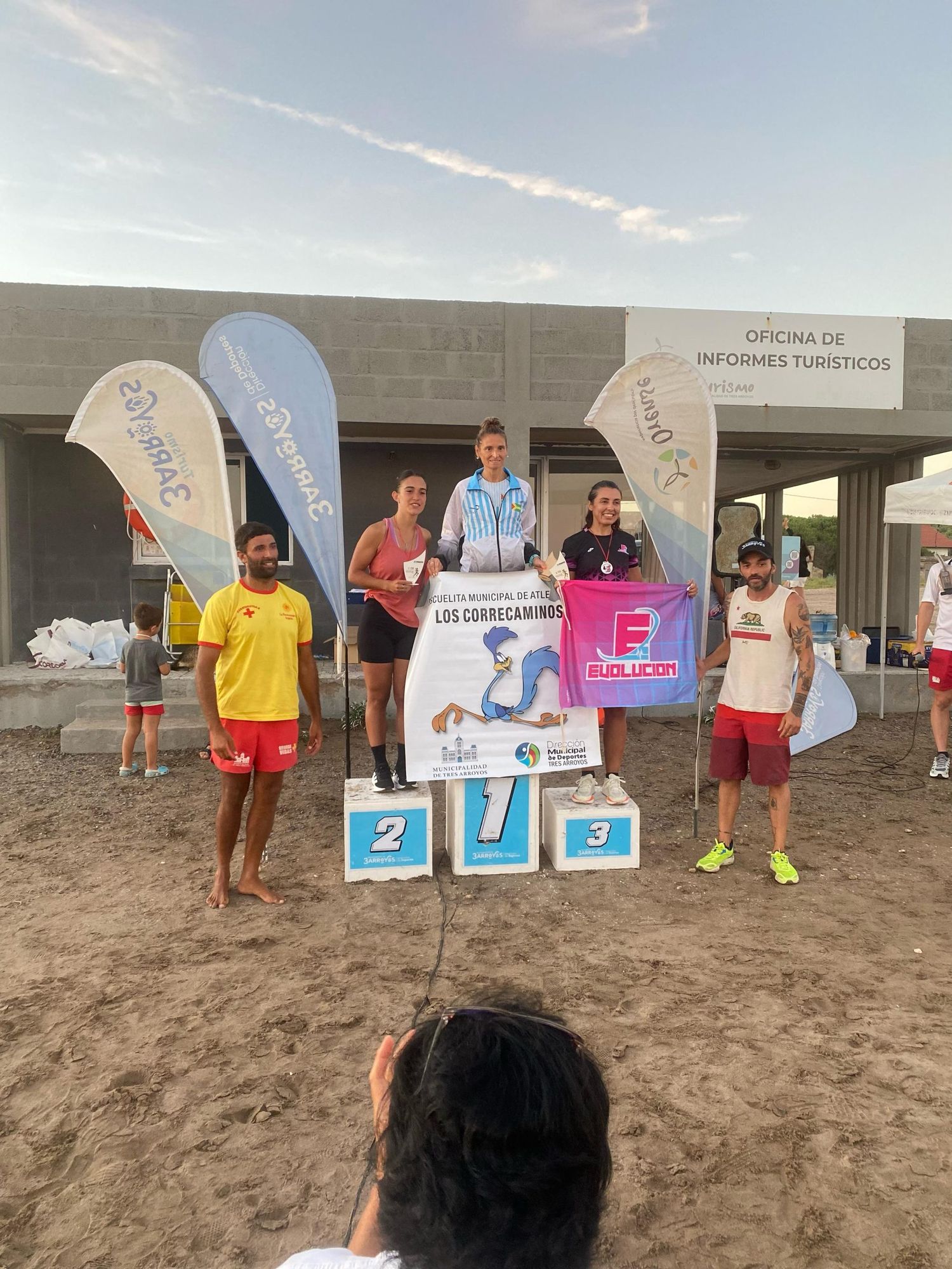 Los Correcaminos tuvieron buenos rendimientos en la Carrera de Los Guardavidas