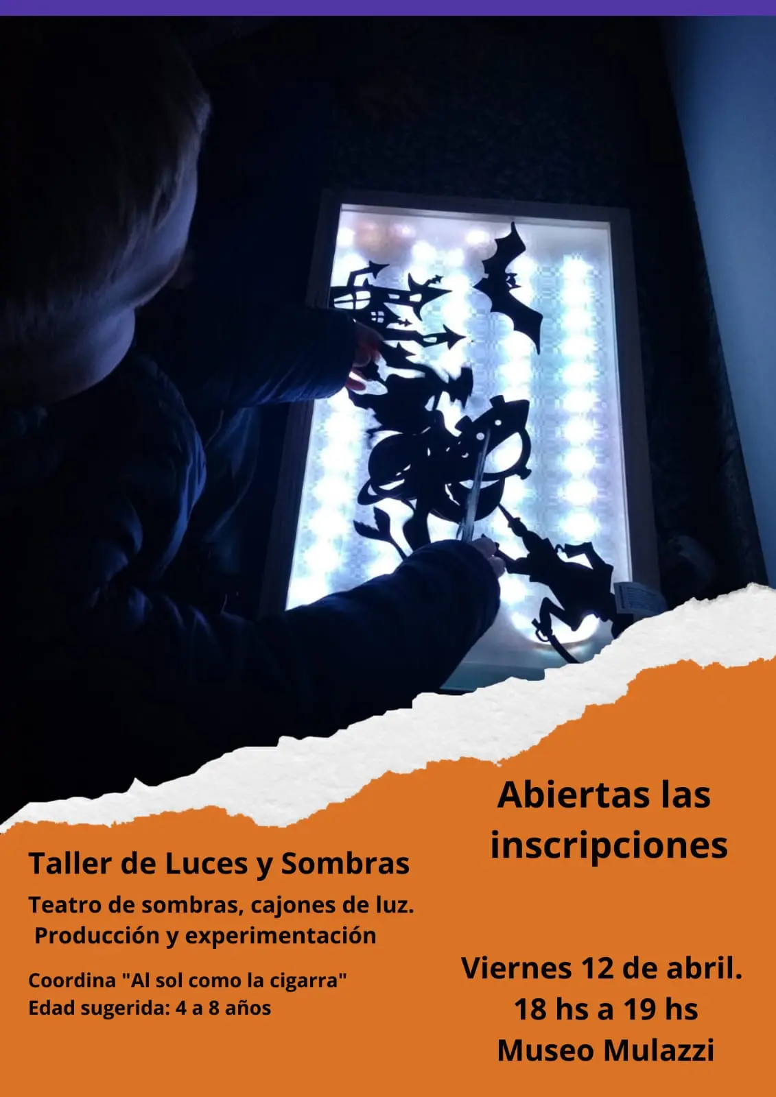 Taller de luces y sombras en el Mulazzi