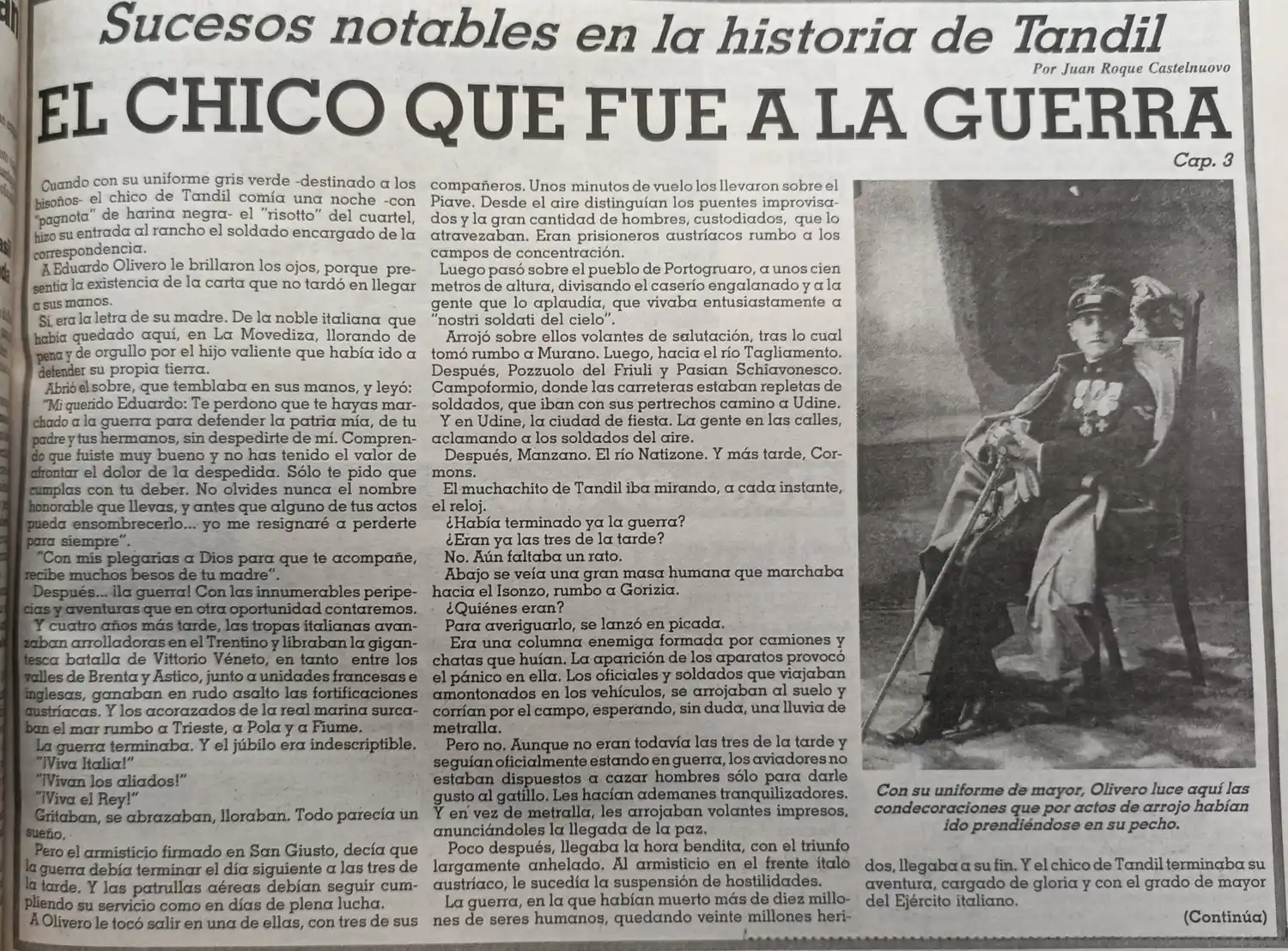 El chico que fue a la guerra - Cap. 3