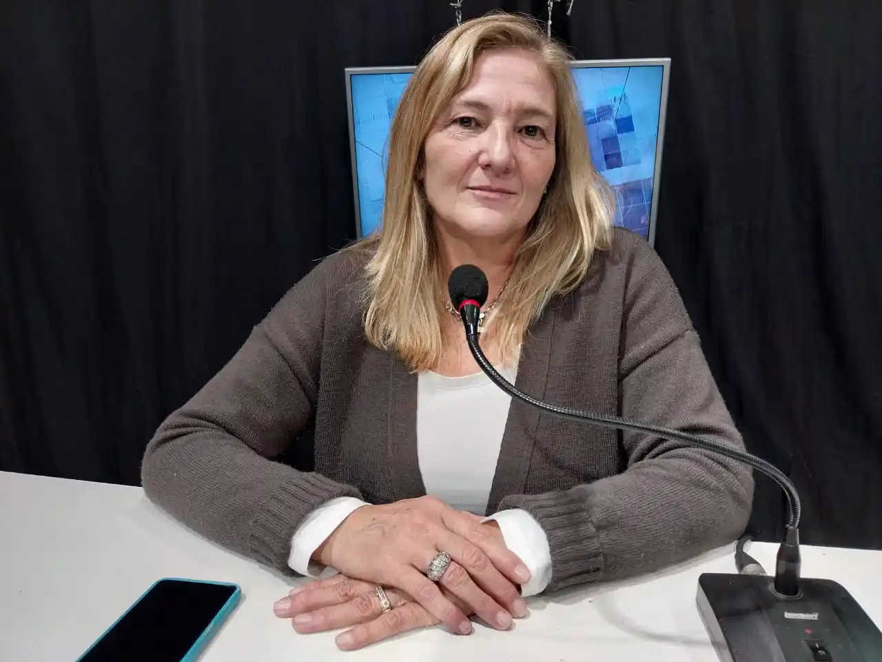 Viviana Downes, con mandato ratificado. Foto: Sur24