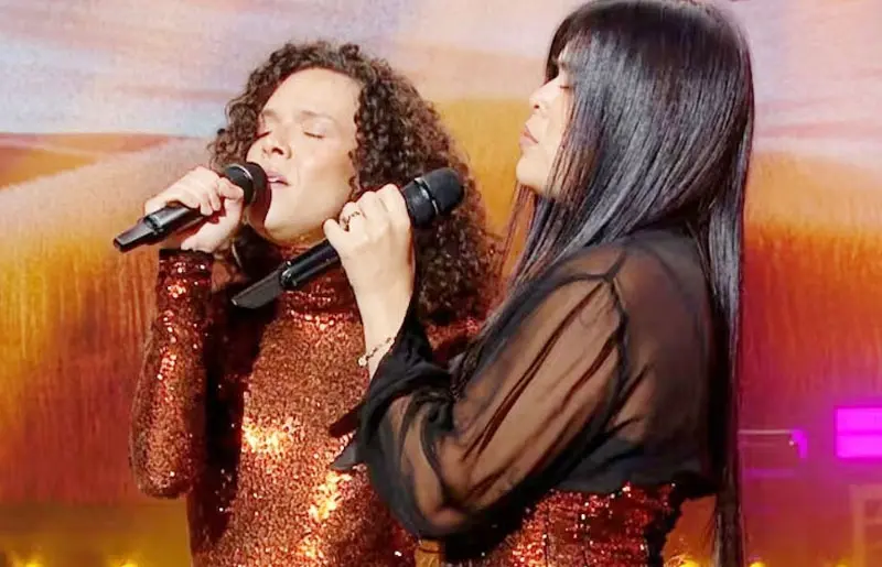 Santiago y Luz brillaron en la TV
