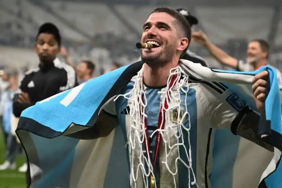 Rodrigo De Paul, contundente: "Fuimos la mejor Selección Argentina de todas"