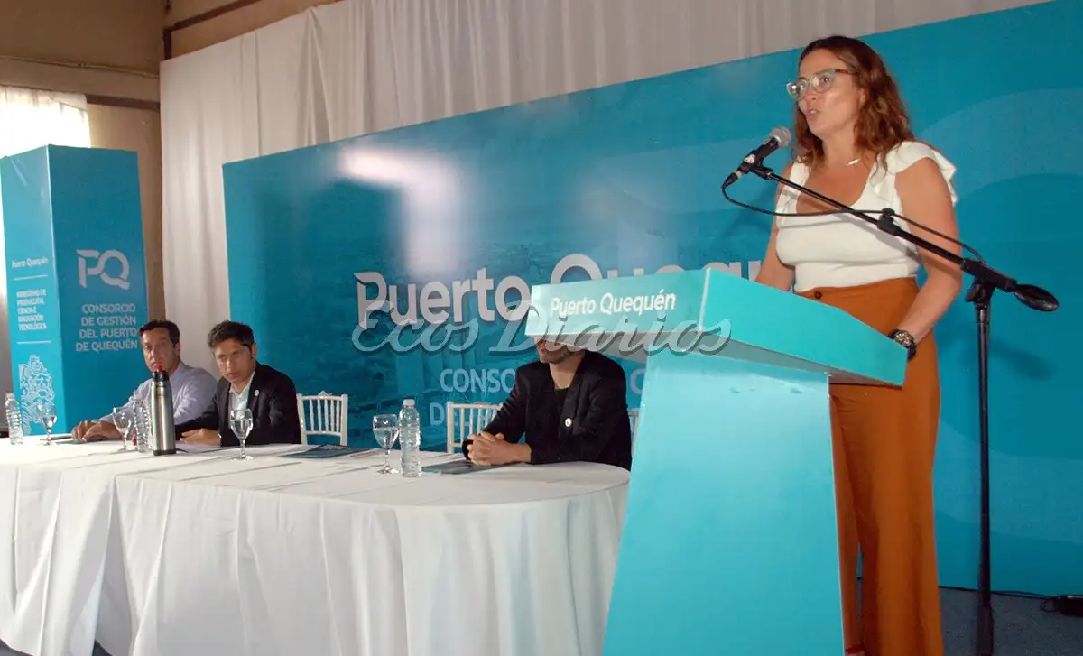 “Es un día especial”. Dijo en su discurso Jimena López