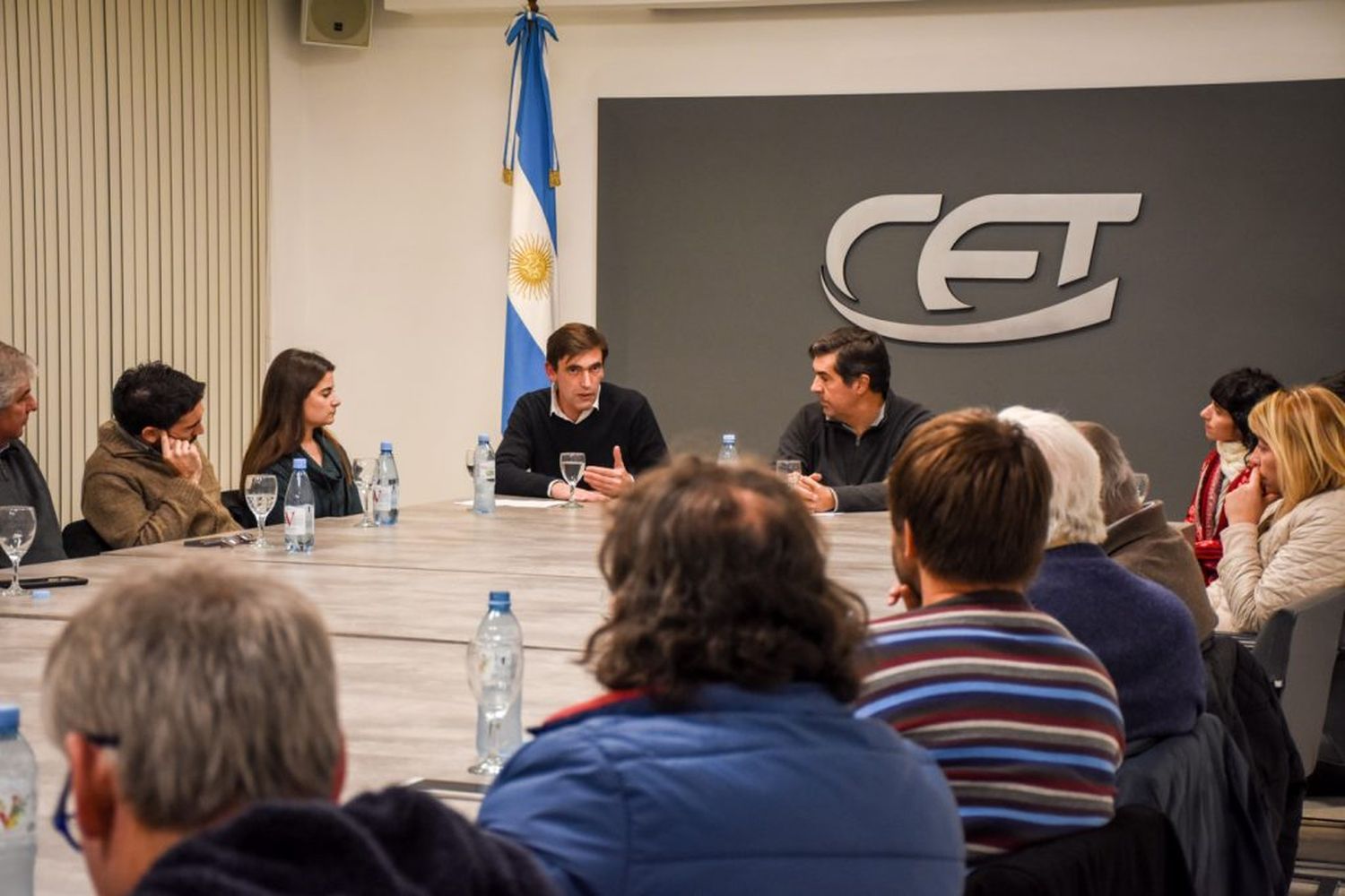 Rogelio Iparraguirre se reunió con dirigentes de la Cámara Empresaria