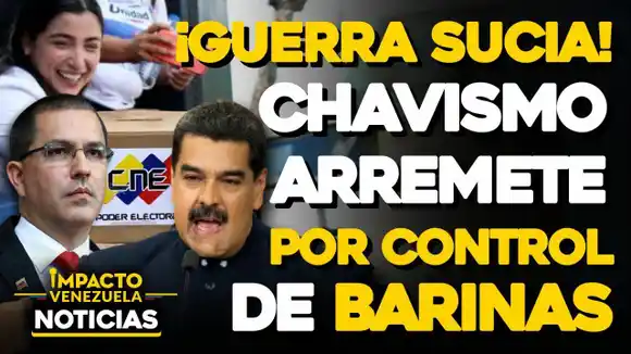 VIDEO – NOTICIAS IMPACTO VENEZUELA – ¡GUERRA SUCIA! Chavismo arremete por control de Barinas