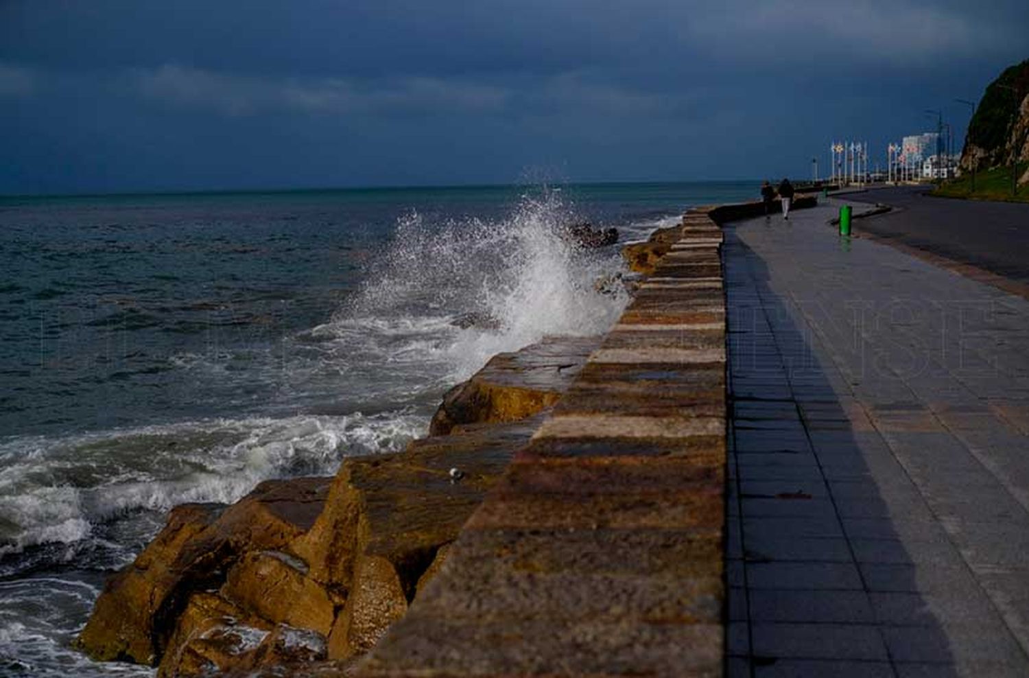 Pronosticaron ráfagas de 70km/h para esta noche en Mar del Plata