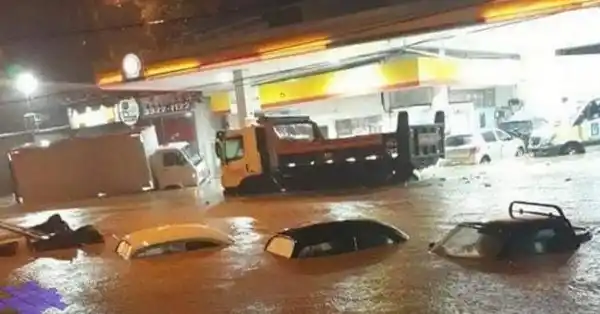 Río de Janeiro: una fuerte tempestad afectó la ciudad
