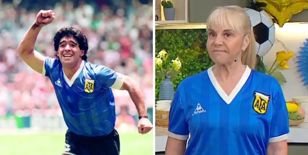“Las cosieron como pudieron”: la historia detrás de la camiseta de Maradona en México 86 que volvió a emocionar