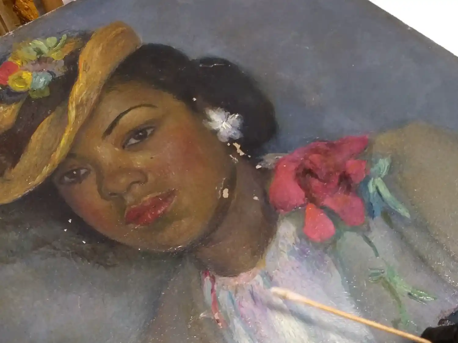 El óleo “Retrato de Petronila”.