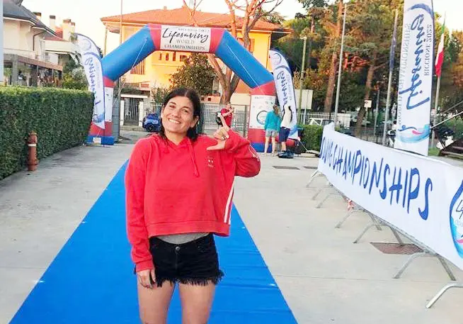 Candela Bonaura ya está en Italia