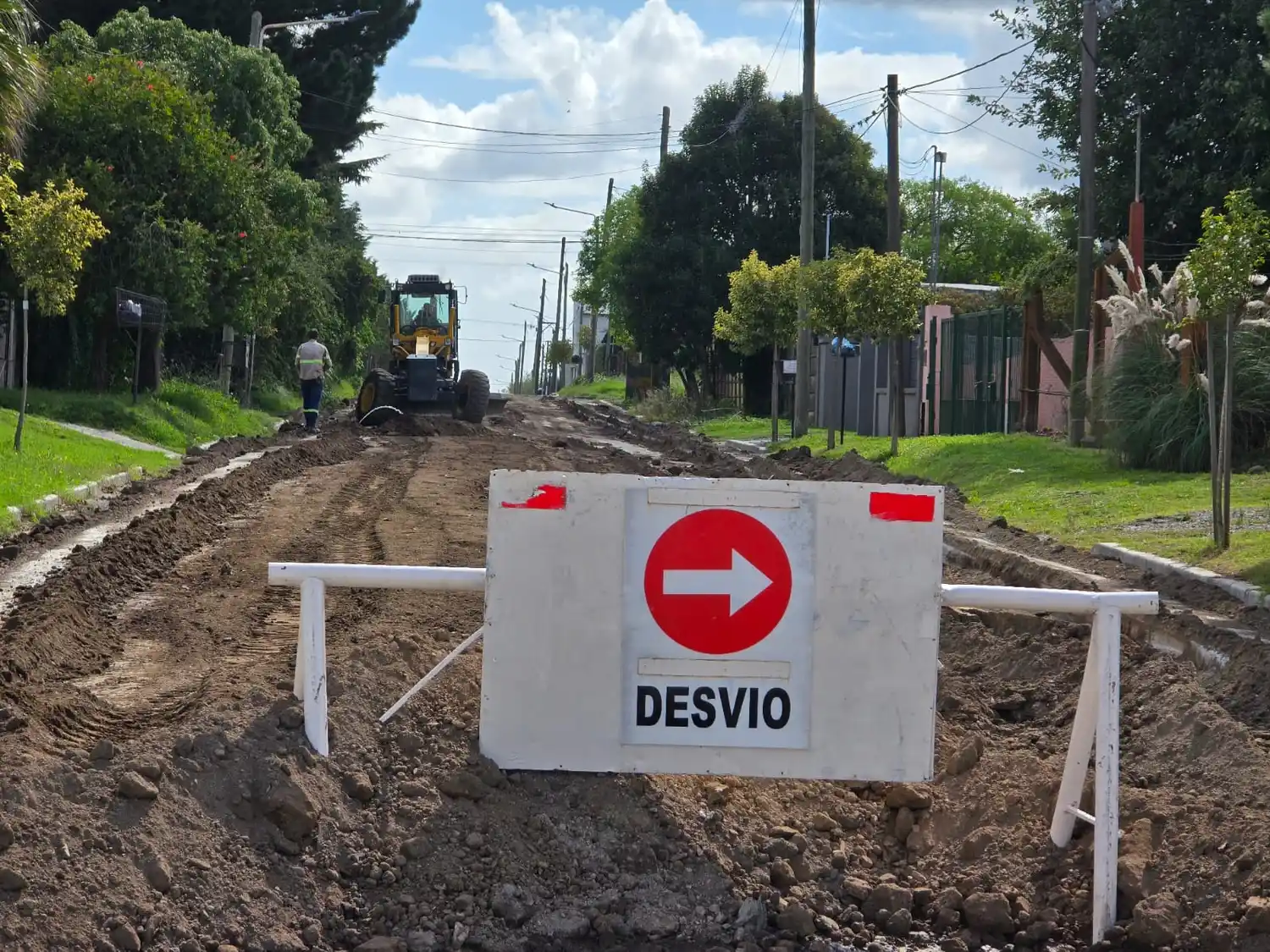El Municipio continúa con las obras de una nueva etapa del plan de pavimentación