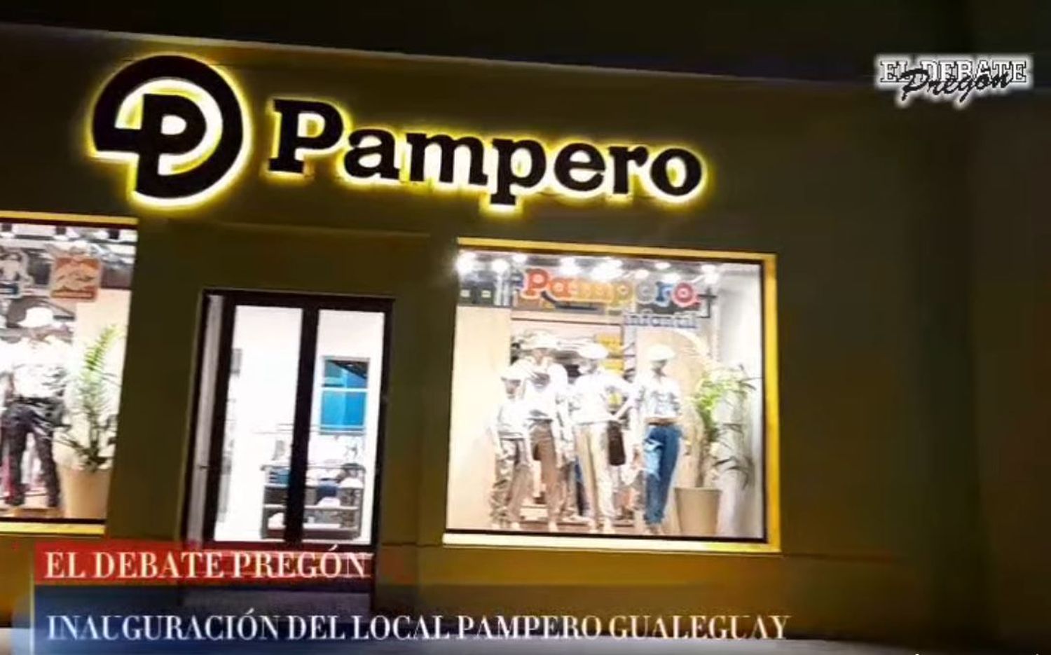INAUGURACIÓN DE PAMPERO EN 1ER ENTRERRIANO N°26