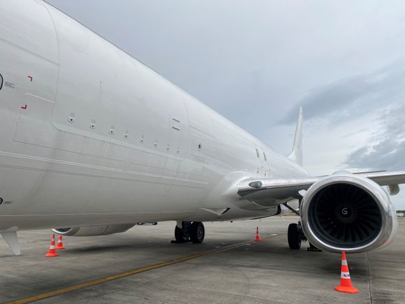 Aerolíneas Argentinas’ second Boeing 737 cargo aircraft will soon receive the company livery