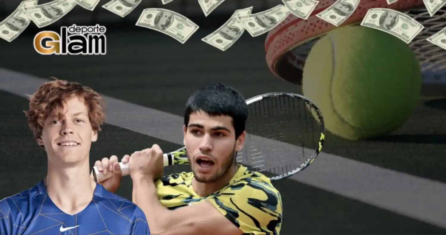Jannik Sinner y Carlos Alcaraz ¿Cuál de estos jóvenes tenistas es más rico?