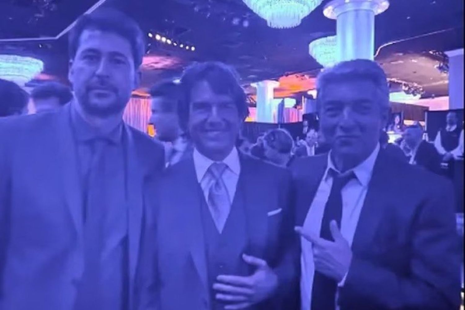 La foto de Ricardo Darín y Tom Cruise en la previa de los Oscar