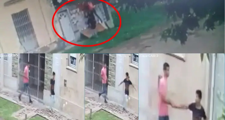 Cámaras de seguridad delatan accionar de banda de delincuentes en la zona de Dávila y Miguel Porta