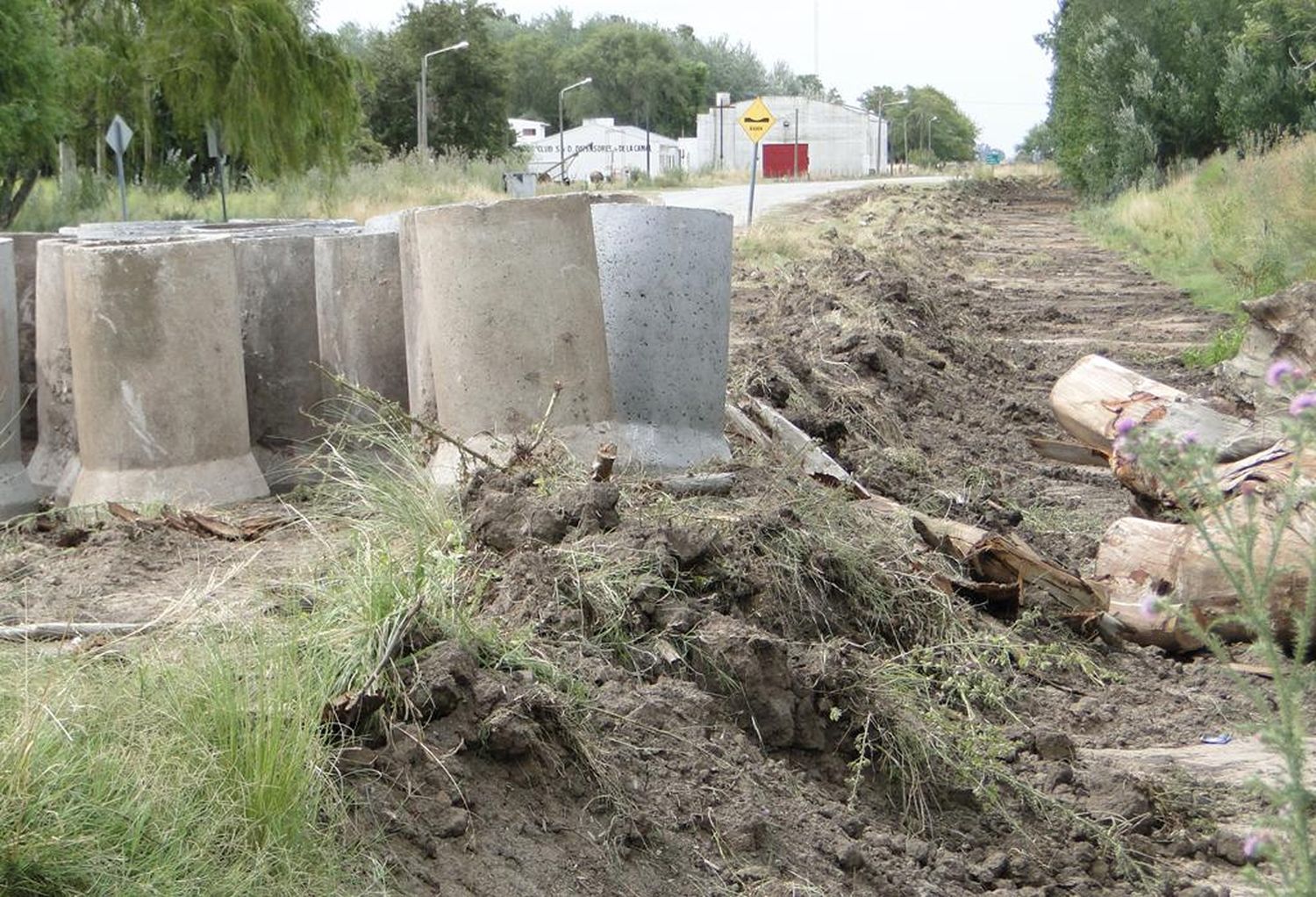 Realizan obras para evitar futuras inundaciones en De la Canal