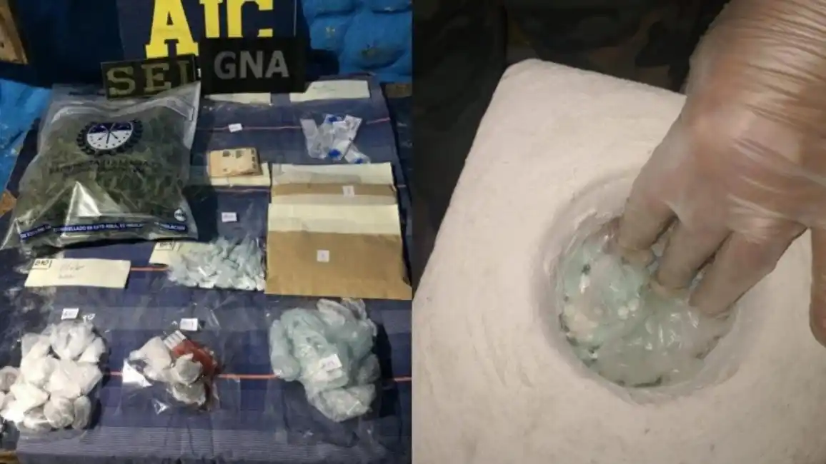 Secuestraron droga y detuvieron a 6 personas, una de ellas con tobillera electrónica