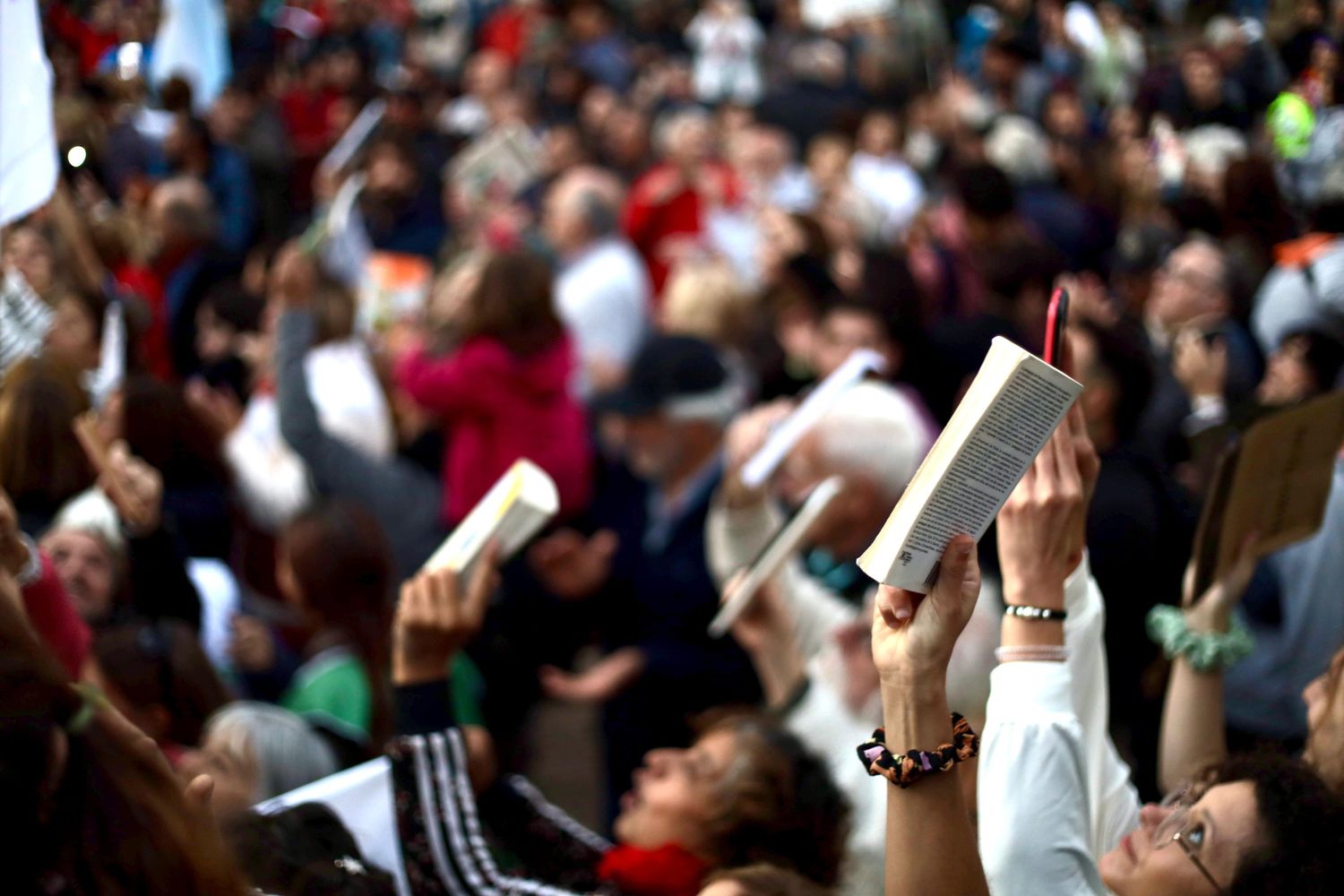 Mirá las mejores fotos de la marcha en Mar del Plata por la educación pública