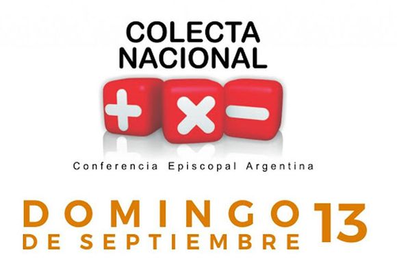 El 13 de septiembre se realizará la colecta "Más por Menos"