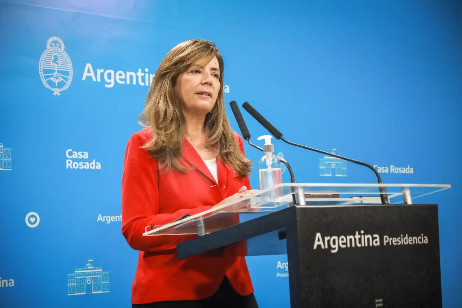Gabriela Cerruti, portavoz de la Presidencia.
