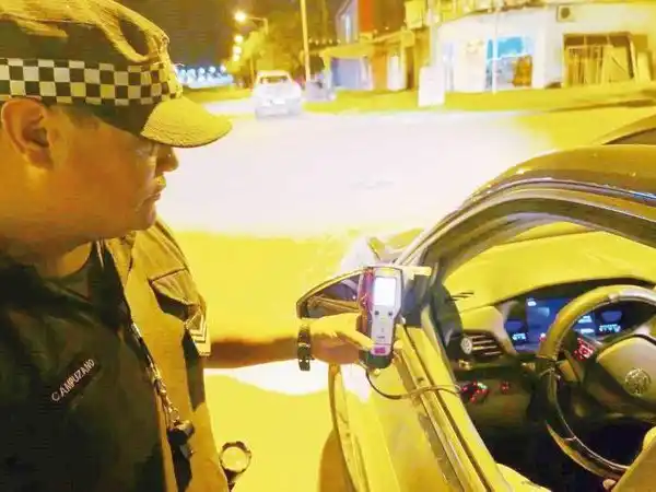 Sacaron de circulación a 65 conductores alcoholizados
