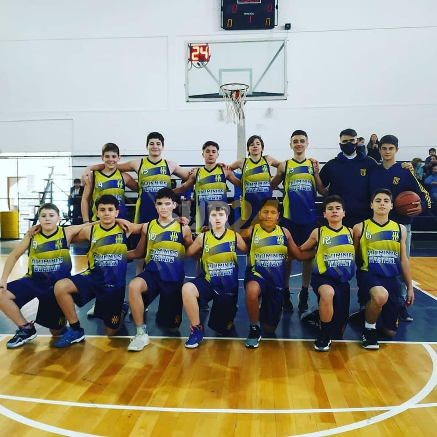 Cuatro representantes de la Venadense en el Federativo U15