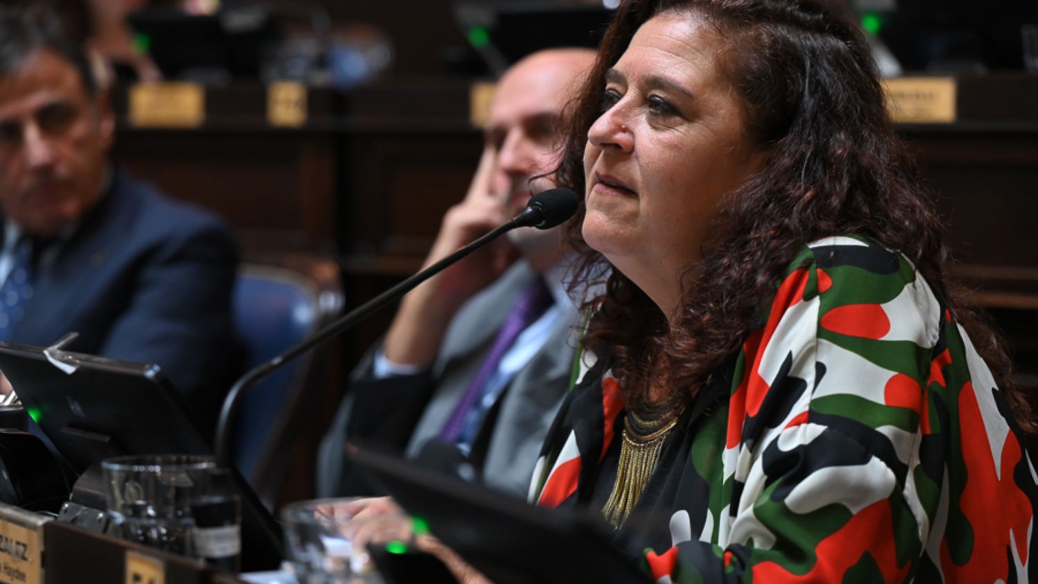 Susana González celebró la aprobación de su proyecto.